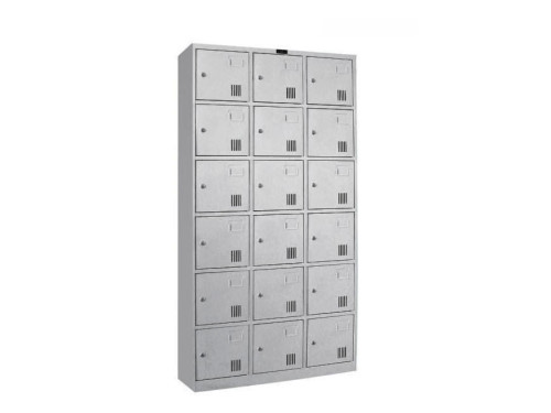 KL96-37噴塑亞光十八門鞋柜